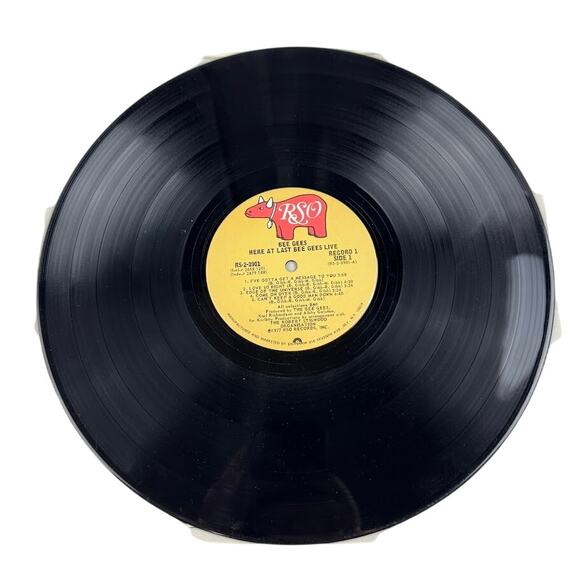 Bee Gees Here At Last... Bee Gees... Live 2xLP Vinyl 1977 RSO Records RS-2-3901 - Picture 2 of 16